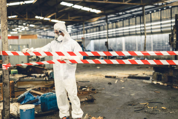 Professional Drug Lab Cleanup technician working in Beach Haven, NJ